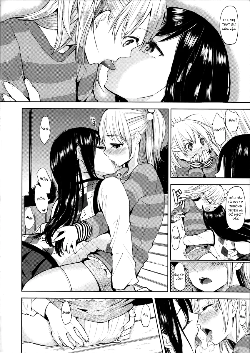 Đọc truyện [ GL+ ] OneShot Nhà Shortie Squad Trồng - Bên Cạnh Em, Onee-chan