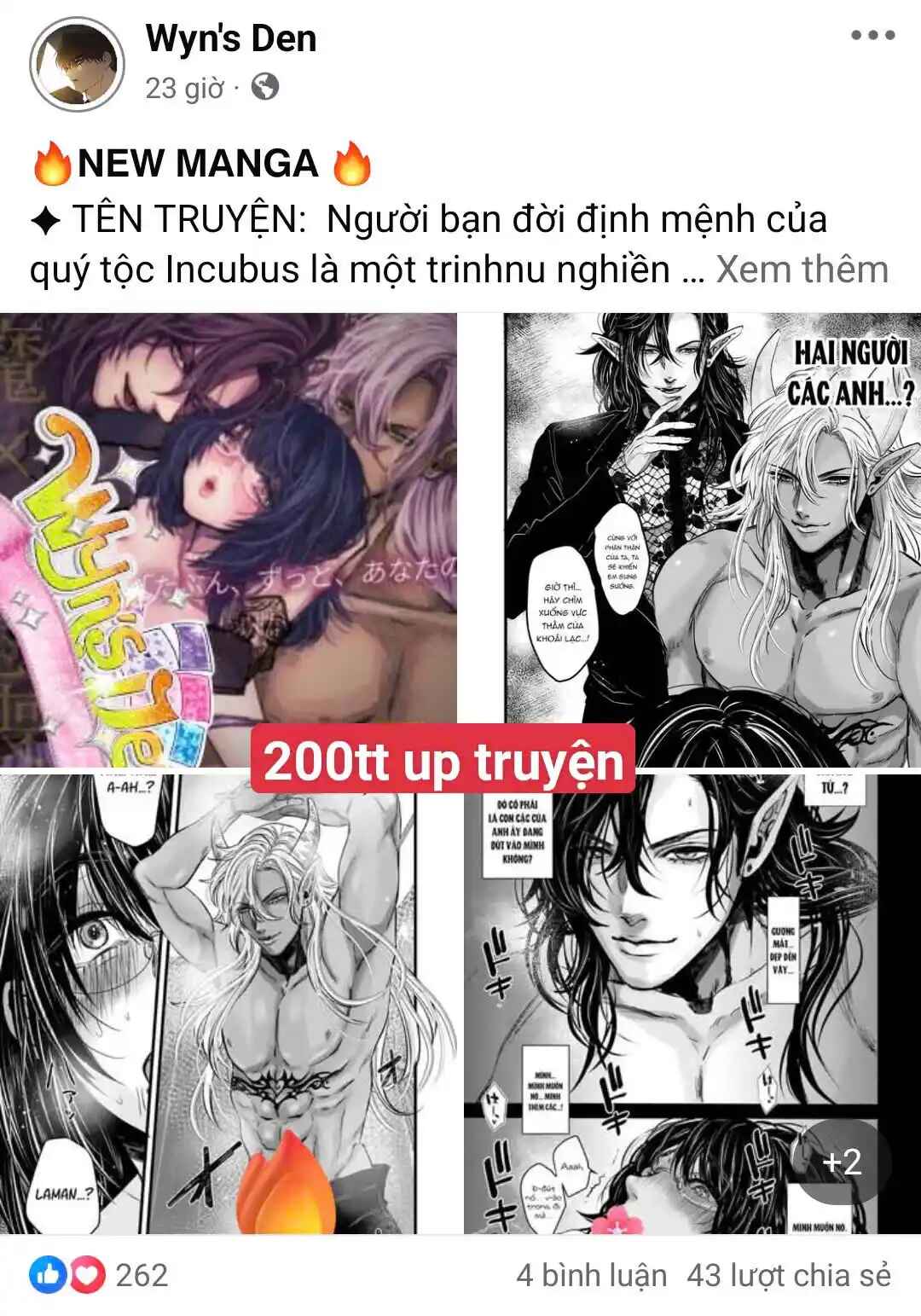 Đọc truyện [21+] Người bạn đời định mệnh của quý tộc Incubus là một trinh nữ nghiện thủ dâm. - Chap 2